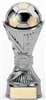 Gunmetal Soccer Trophy<BR> 6 Inches to 10.25 Inches