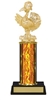 Single Column<BR> Turkey Trophy<BR> 10-12 Inches<BR> 9 Colors