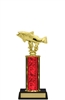 Single Column<BR> Trout Trophy<BR> 10-12 Inches<BR> 10 Colors