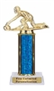 Single Column<BR> Male Curling Trophy<BR> 10-12 Inches<BR> 10 Colors