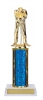 Single Column<BR> M Putter Trophy<BR> 10-12 Inches<BR> 9 Colors
