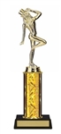 Single Column<BR> Tap Dance Trophy<BR> 10-12 Inches<BR> 10 Colors