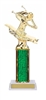 Single Column<BR> Downhill Ski Trophy<BR> 10-12 Inches<BR> 10 Colors
