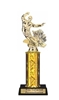 Single Column<BR> Snowboard Trophy<BR> 10-12 Inches<BR> 10 Colors