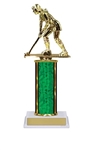 Single Column<BR> Field Hockey Trophy<BR> 10-12 Inches<BR> 10 Colors