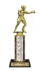 Single Column<BR> Boxer Trophy<BR> 10-12 Inches<BR> 9 Colors
