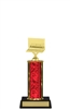 Single Column<BR> Computer Trophy<BR> 10-12 Inches<BR> 10 Colors