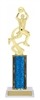 Single Column Trophy<BR> Male Motion Basketball<BR> 10-12 Inches<BR> 10 Colors