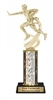 Single Column<BR> Male Flag Football Trophy<BR> 10-12 Inches<BR> 10 Colors