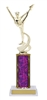 Single Column<BR> Dance Squad Trophy<BR> 10-12 Inches<BR> 10 Colors