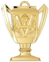 Trophy Victory Medal<BR> Gold/Silver/Bronze<BR> 2.75 Inches