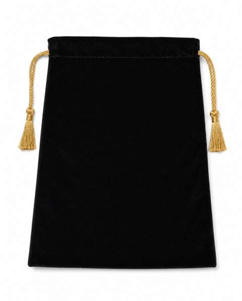Premium Black Velvet Presentation Bag