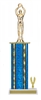 Wide Column with Trim<BR> Male Shooter Basketball Trophy<BR> 12-14 Inches<BR> 10 Colors