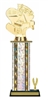 Single Column - 1 Trim<BR> Piano Trophy<BR> 10-12 Inches<BR> 9 Colors