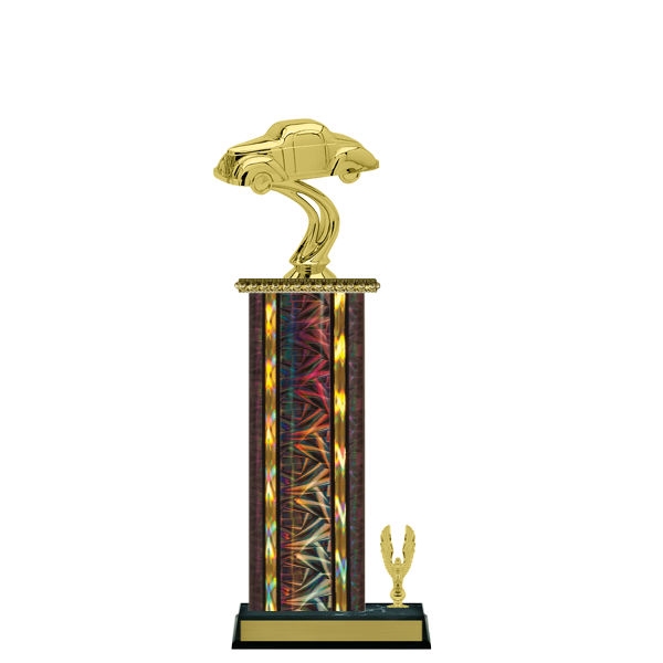 Wide Column with Trim<BR> Gas Coupe Trophy<BR> 12-14 Inches<BR> 10 Colors