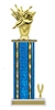 Wide Column with Trim<BR> Explosion Bowling Trophy<BR> 12-14 Inches<BR> 10 Colors