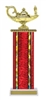 Wide Column<BR> Wreath Lamp Trophy<BR> 12-14 Inches<BR> 10 Colors