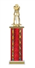Wide Column<BR> Female Golf Putter Trophy<BR> 12-14 Inches<BR> 10 Colors