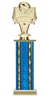 Wide Column<BR> Banner Trophy<BR> 12-14 Inches<BR> 10 Colors