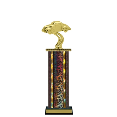 Wide Column<BR> Gas Coupe Trophy<BR> 12-14 Inches<BR> 10 Colors