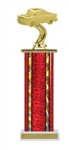 Wide Column<BR> 57 Chevy Trophy<BR> 12-14 Inches<BR> 10 Colors