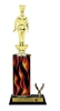 Wide Column - 1 Trim<BR> Chef Trophy<BR> 12-14 Inches<BR> 10 Colors